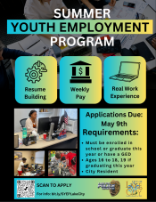 Summer Youth Employment Program 2025