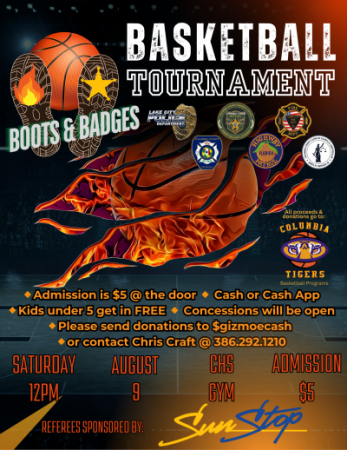 Boots & Badges Charity Basketball Tournament