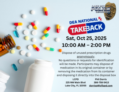 Rx Drug take back 2025 Rx Drug take back 2025
