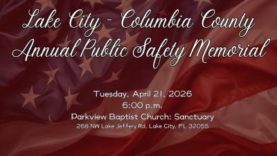 Words over a red background with an American Flag