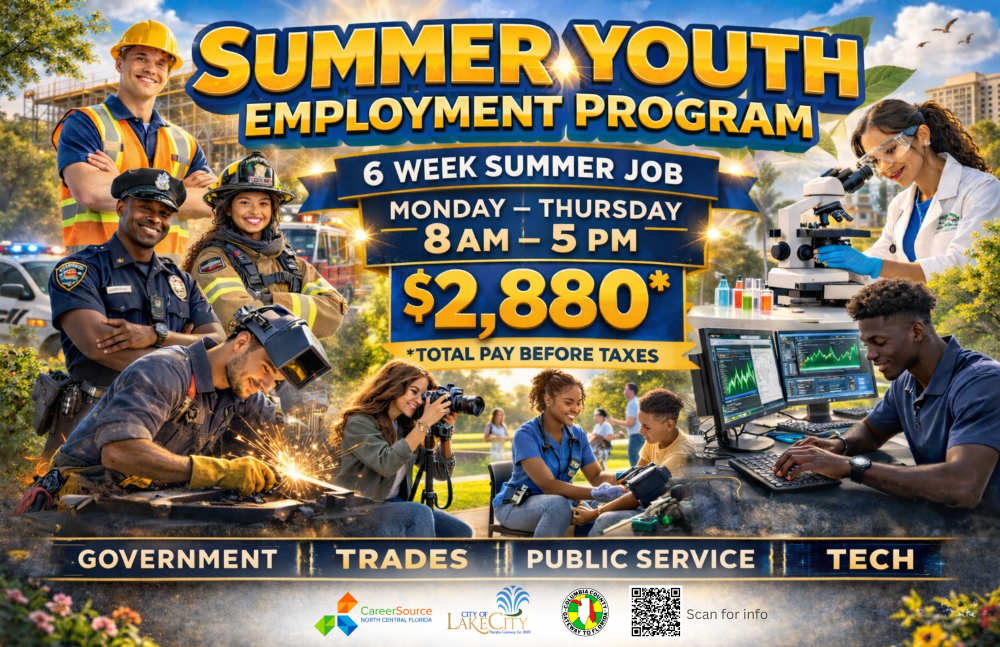 Summer Youth Employment Program City of Lake City, FL